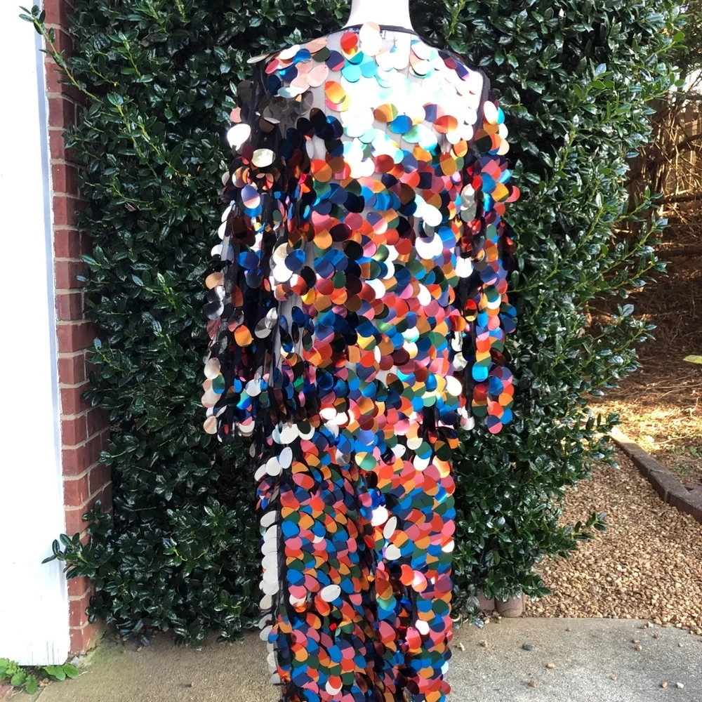 Sequin Show stopping Duster WITH POCKETS! - Picture 15 of 16